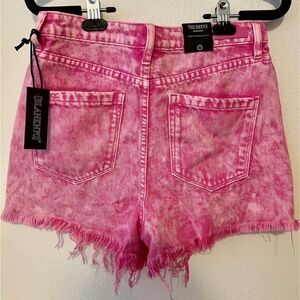 Blank NYC Pink Jean Shorts